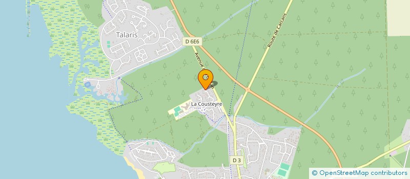 localisation de l'entreprise MONSIEUR JEAN-MARIE STOPA  LACANAU