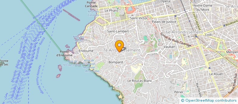 localisation de l'entreprise MONSIEUR JEAN-MARIE TARRAL à MARSEILLE