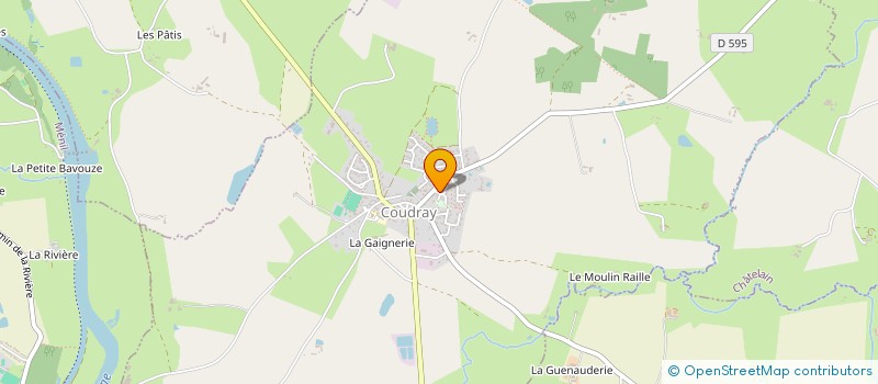 localisation de l'entreprise MONSIEUR JEAN-MARIE TAUVRY à COUDRAY