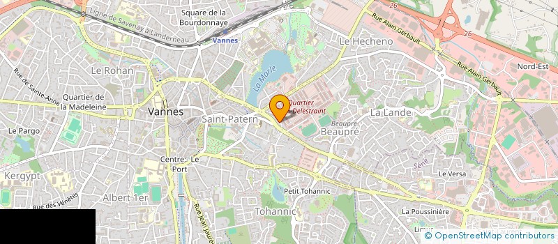 localisation de l'entreprise MONSIEUR JEAN-MARIE TERPEREAU à VANNES