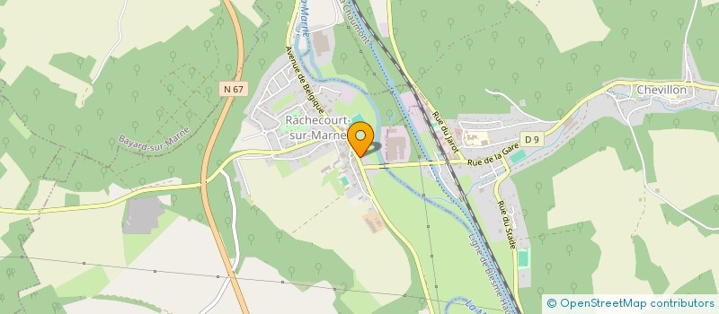 localisation de l'entreprise MONSIEUR JEAN-MARIE TESTA à RACHECOURT-SUR-MARNE
