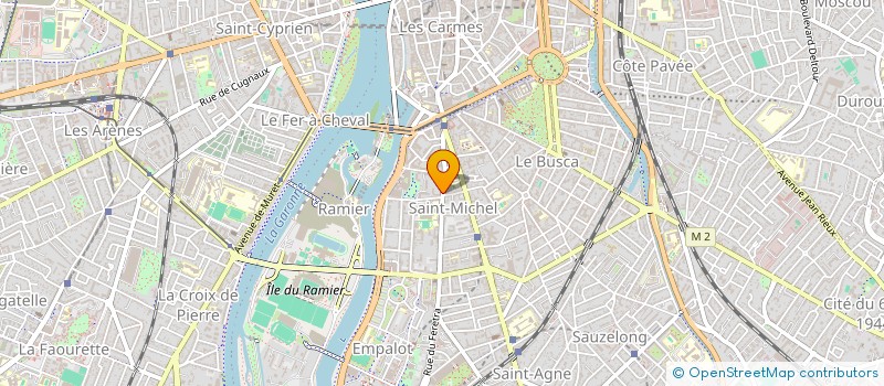 localisation de l'entreprise MONSIEUR JEAN-MARIE TEXIER à TOULOUSE