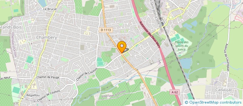 localisation de l'entreprise MONSIEUR JEAN-MARIE TOCHEPORT  VILLENAVE-D'ORNON