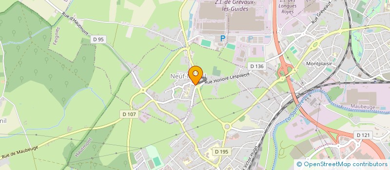 localisation de l'entreprise MONSIEUR JEAN-MARIE TONDEUR  NEUF-MESNIL