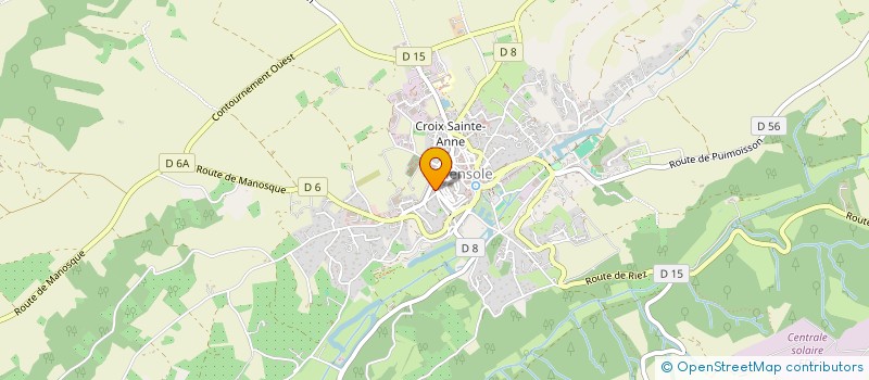 localisation de l'entreprise MONSIEUR JEAN-MARIE TONELLI à VALENSOLE