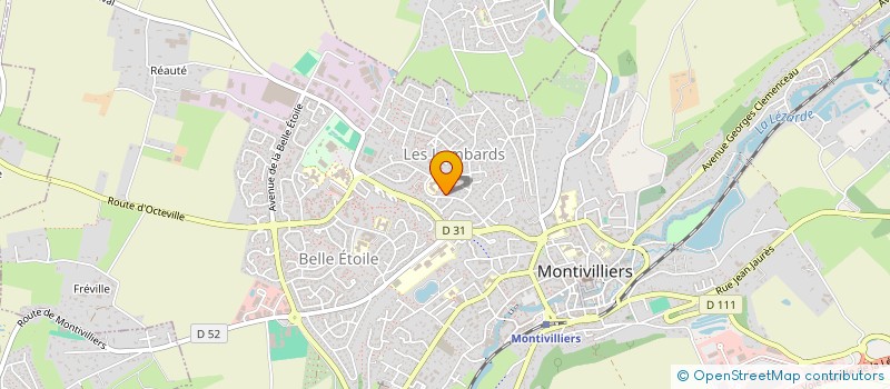 localisation de l'entreprise MONSIEUR JEAN-MARIE TOULLEC  MONTIVILLIERS