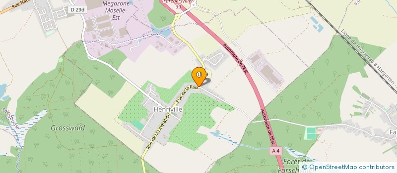 localisation de l'entreprise MONSIEUR JEAN MARIE TRAPPLER  HENRIVILLE