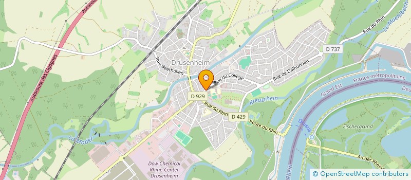 localisation de l'entreprise MONSIEUR JEAN-MARIE TRENDEL  SCHIRRHEIN