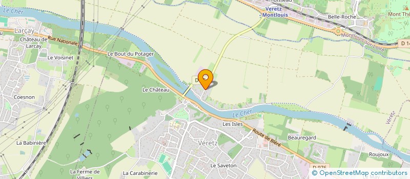 localisation de l'entreprise MONSIEUR JEAN MARIE VALLET  VERETZ