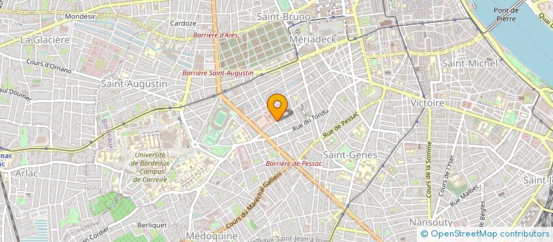 localisation de l'entreprise MONSIEUR JEAN-MARIE VEDRENNE à BORDEAUX