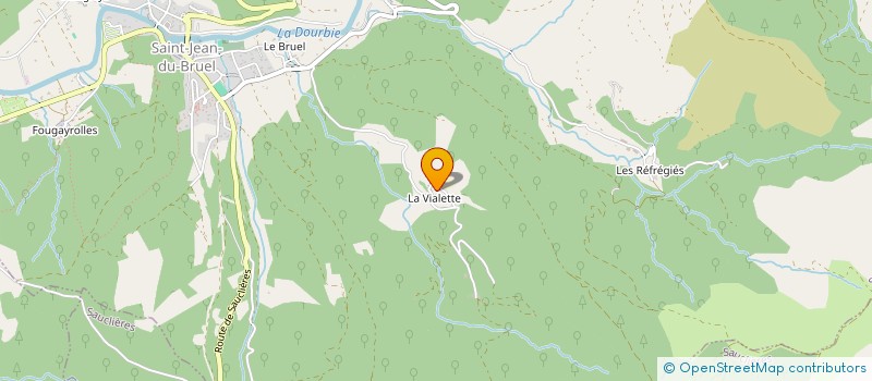 localisation de l'entreprise MONSIEUR JEAN-MARIE VERGUES  LA CAVALERIE