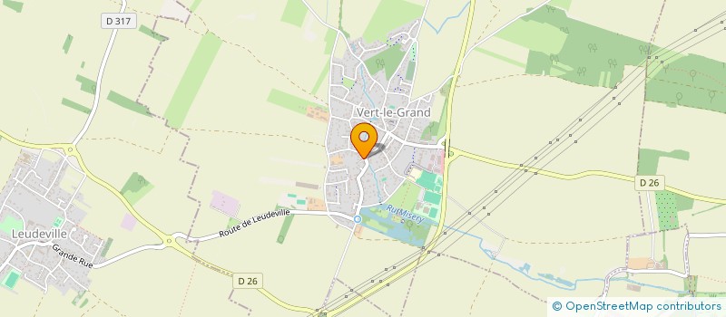 localisation de l'entreprise MONSIEUR JEAN-MARIE VERZELE à VERT-LE-GRAND