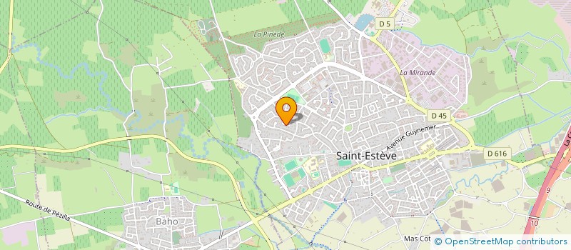 localisation de l'entreprise MONSIEUR JEAN-MARIE VIEGAS à SAINT-ESTEVE