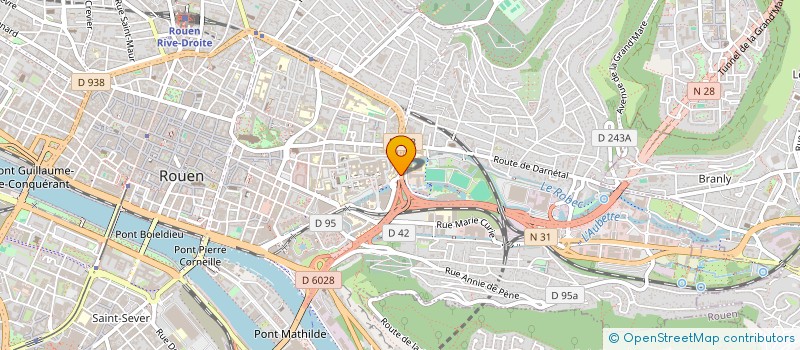 localisation de l'entreprise MONSIEUR JEAN-MARIE VIEVILLE  ROUEN