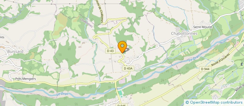 localisation de l'entreprise MONSIEUR JEAN-MARIE WATTEL  CHABOTTES