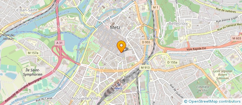 localisation de l'entreprise MONSIEUR JEAN-MARIE WESTELINCK  METZ