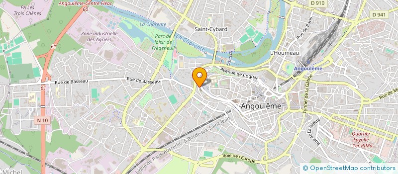 localisation de l'entreprise MONSIEUR JEAN-MARIE WINTERSTEIN à ANGOULEME