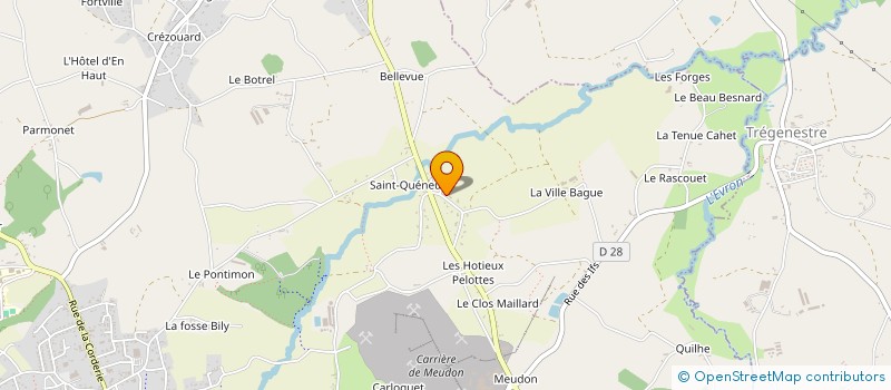 localisation de l'entreprise MONSIEUR JEAN-MARIE WLOCK à QUESSOY