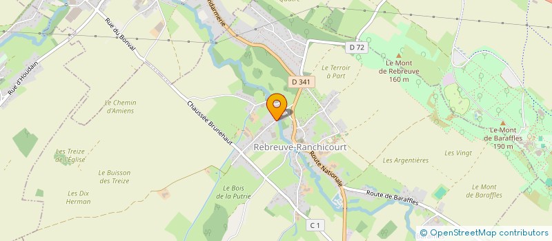 localisation de l'entreprise MONSIEUR JEAN-MARIE WYON  BRUAY-LA-BUISSIERE