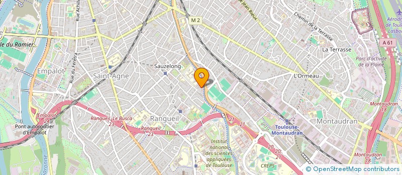 localisation de l'entreprise MONSIEUR JEAN MARIETTE à TOULOUSE