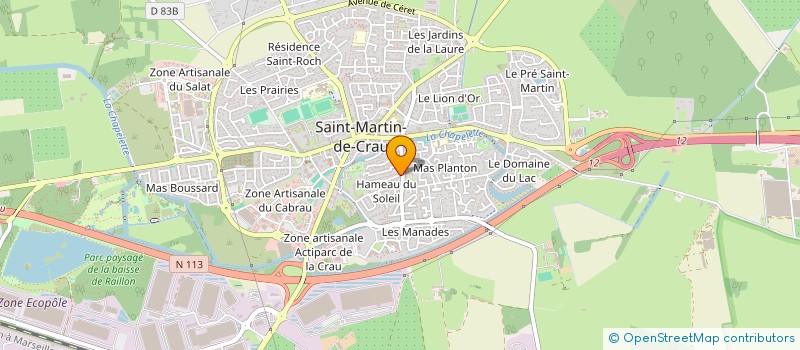 localisation de l'entreprise MONSIEUR JEAN MARIGNAN à SAINT-MARTIN-DE-CRAU