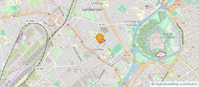 localisation de l'entreprise MONSIEUR JEAN MARIN à LAMBERSART