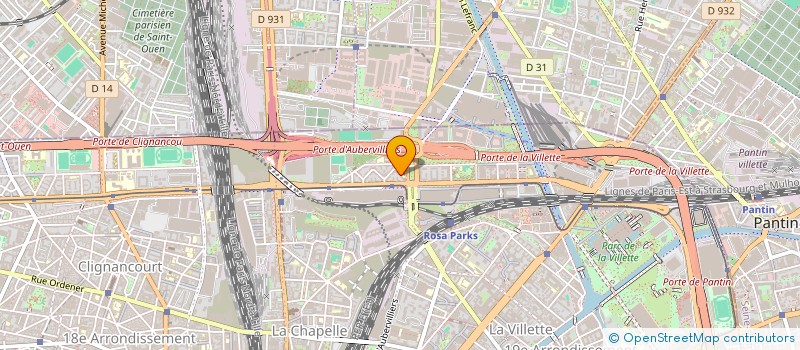 localisation de l'entreprise MONSIEUR JEAN MARIUS TATY  PARIS