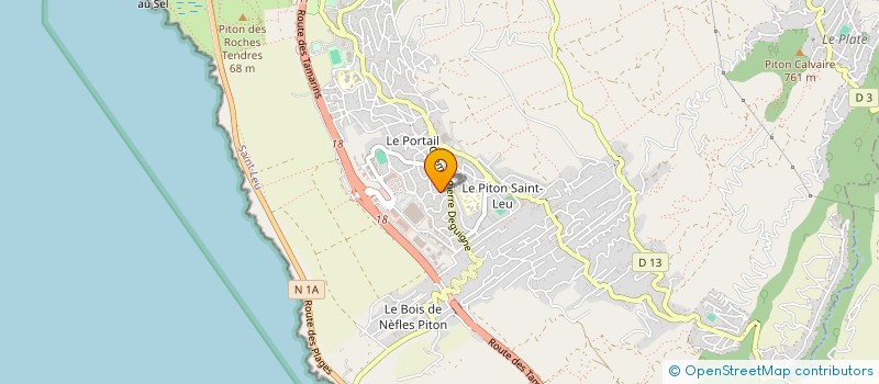 localisation de l'entreprise MONSIEUR JEAN MARKA  SAINT-LEU