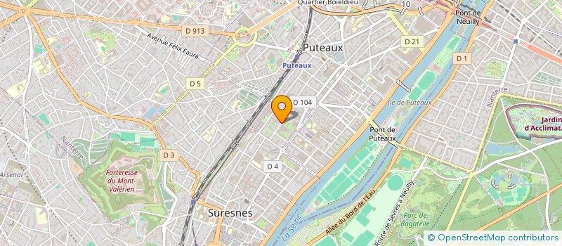 localisation de l'entreprise MONSIEUR JEAN MARLAUD à SURESNES