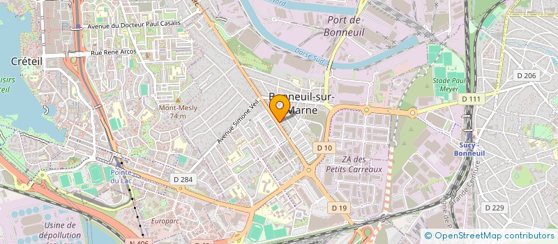 localisation de l'entreprise MONSIEUR JEAN MARMET à BONNEUIL-SUR-MARNE