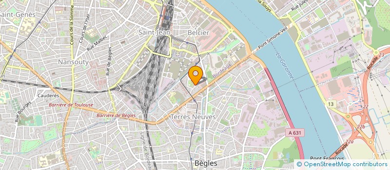 localisation de l'entreprise MONSIEUR JEAN MARMIER à BORDEAUX