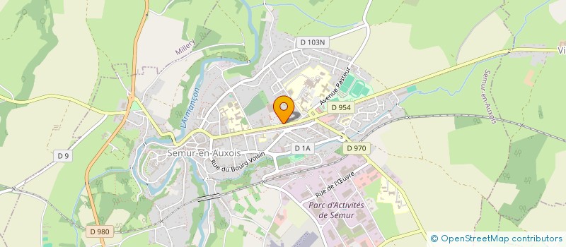 localisation de l'entreprise MONSIEUR JEAN MARMUSE à SEMUR-EN-AUXOIS