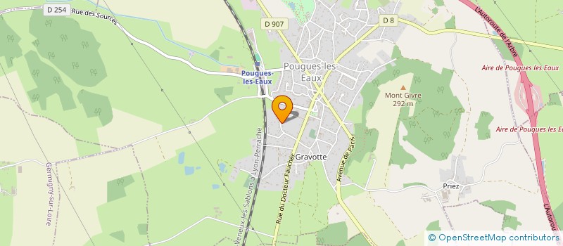 localisation de l'entreprise MONSIEUR JEAN MARNOT à POUGUES-LES-EAUX