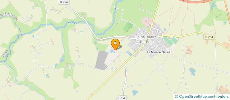 localisation de l'entreprise MONSIEUR JEAN MAROLLEAU à LYS-HAUT-LAYON