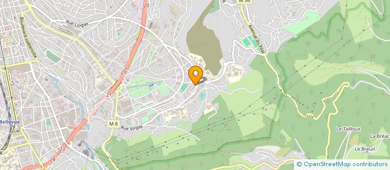 localisation de l'entreprise MONSIEUR JEAN- MAROSLIC  SAINT-ETIENNE