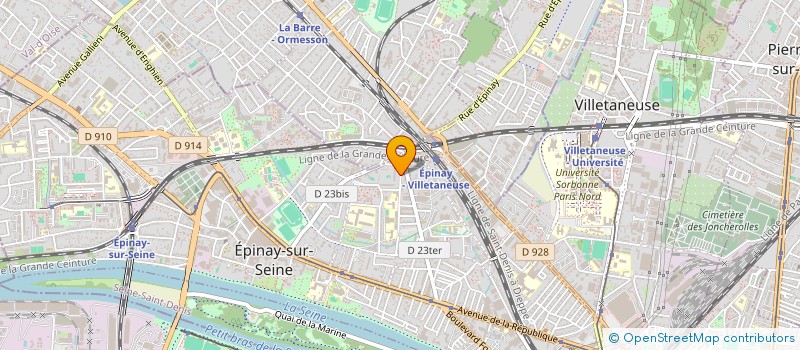 localisation de l'entreprise MONSIEUR JEAN MAROUS à EPINAY-SUR-SEINE