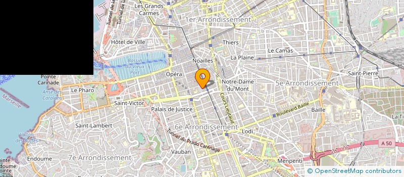 localisation de l'entreprise MONSIEUR JEAN MARQUET à MARSEILLE
