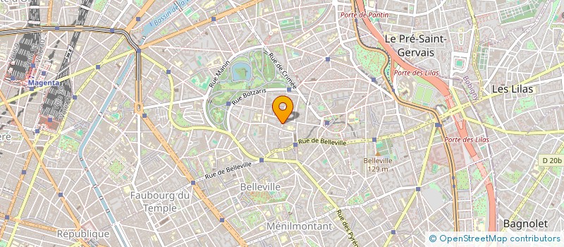 localisation de l'entreprise MONSIEUR JEAN MARQUI  PARIS