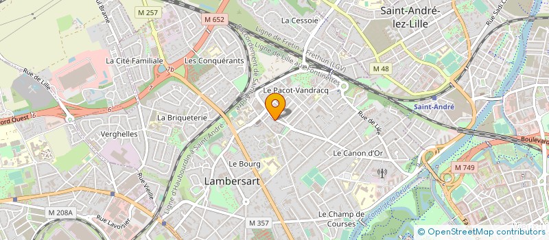 localisation de l'entreprise MONSIEUR JEAN MARQUIS à LAMBERSART