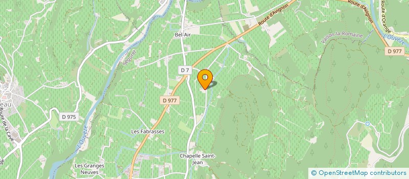 localisation de l'entreprise MONSIEUR JEAN MARRE  VAISON-LA-ROMAINE