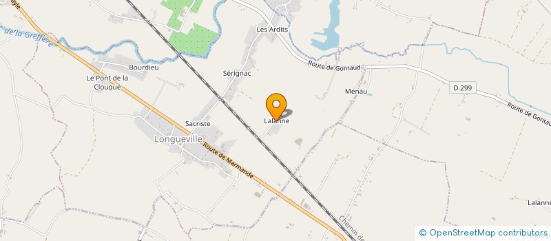 localisation de l'entreprise MONSIEUR JEAN MARROCCO  MONTPOUILLAN