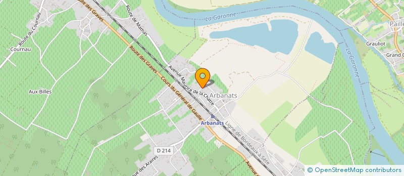 localisation de l'entreprise MONSIEUR JEAN MARROT à ARBANATS