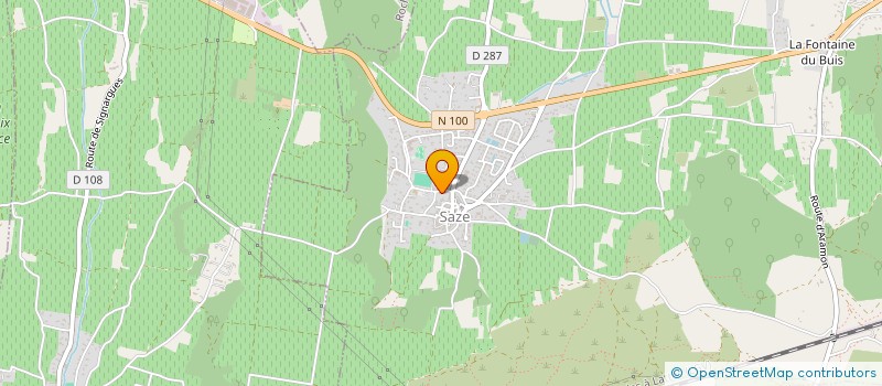 localisation de l'entreprise MONSIEUR JEAN MARSEILLES  SAZE