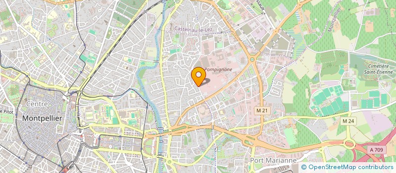 localisation de l'entreprise MONSIEUR JEAN MARTEL à MONTPELLIER