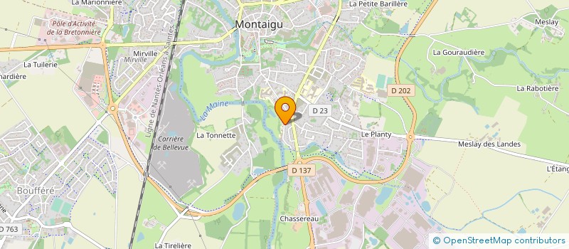 localisation de l'entreprise MONSIEUR JEAN-MARTIAL HAEFFELIN à MONTAIGU-VENDEE