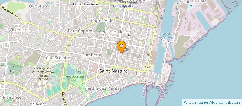 localisation de l'entreprise MONSIEUR JEAN MARTIENNE à SAINT-NAZAIRE