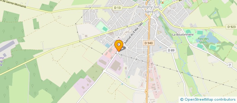 localisation de l'entreprise MONSIEUR JEAN MARTIN à AUBIGNY-SUR-NERE