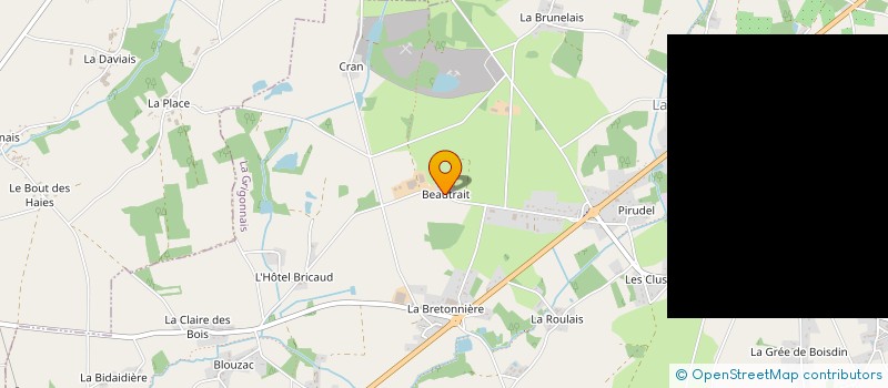 localisation de l'entreprise MONSIEUR JEAN MARTIN à LA GRIGONNAIS