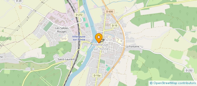 localisation de l'entreprise MONSIEUR JEAN MARTIN à VILLENEUVE-SUR-YONNE