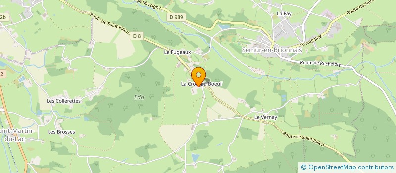 localisation de l'entreprise MONSIEUR JEAN MARTIN  SAINT-JULIEN-DE-JONZY